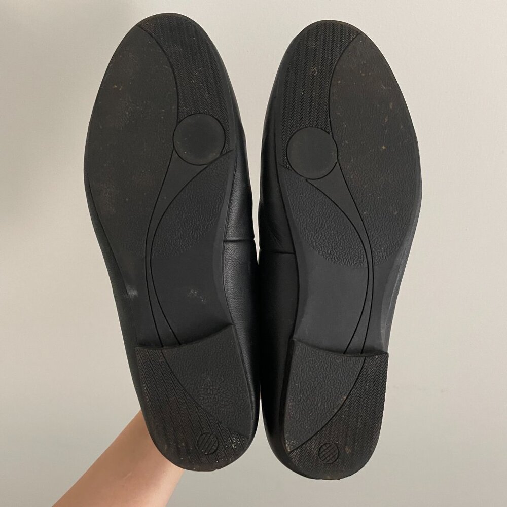 Muji Leather Flats in Black Size 8.5 EUC - Picture 4 of 4
